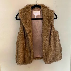 BCBG Foax Fur Vest